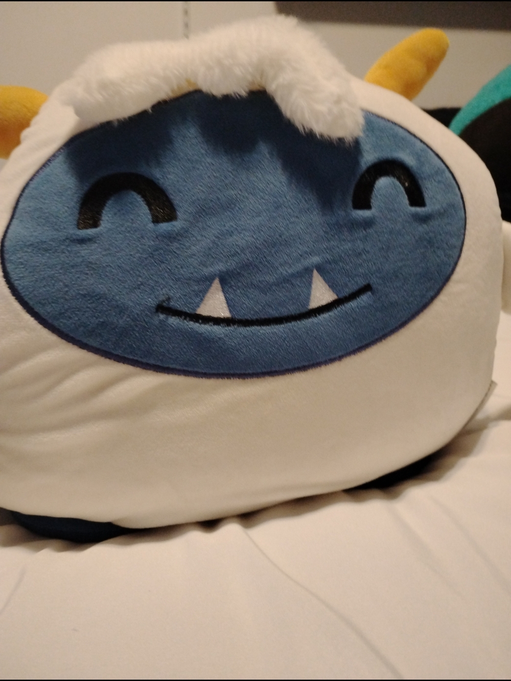 Plush Monster Pillow with Blanket